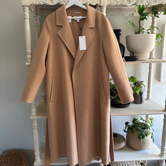 Reiss Jackets & Blazers - Reiss Brooks Belted Wool Blend Coat (12)